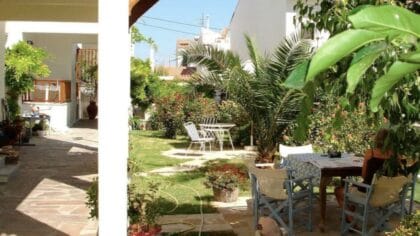 Maria Studios in Kokkari tuin