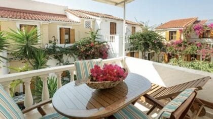 Olympia Village Kokkari balkon