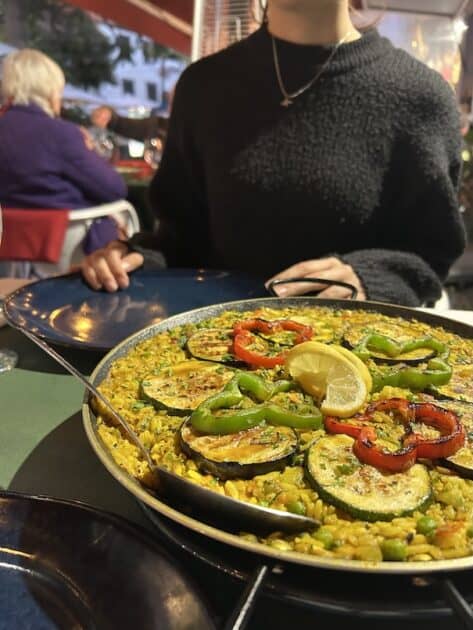 Vegetarische restaurants in Funchal, A Tartaruga, vega paella