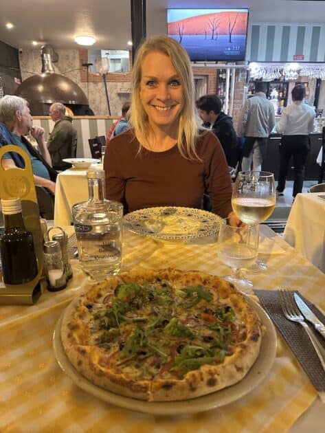 Restaurants in Funchal, Villa Paradiso, pizza en pasta Irene