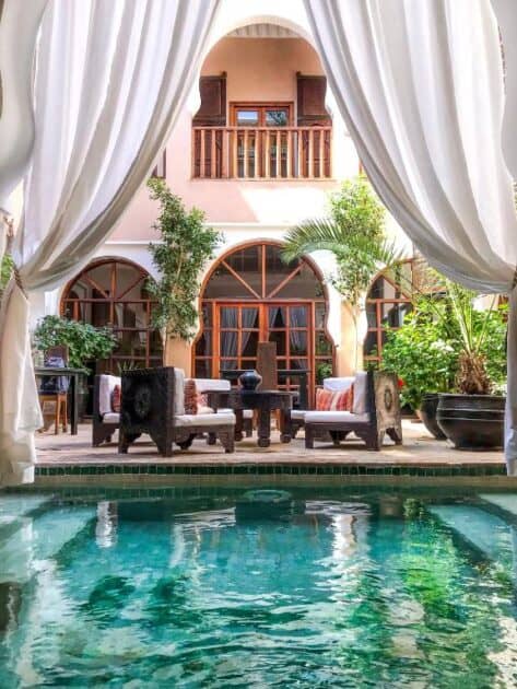 Riad Selouane Marrakech zwembad
