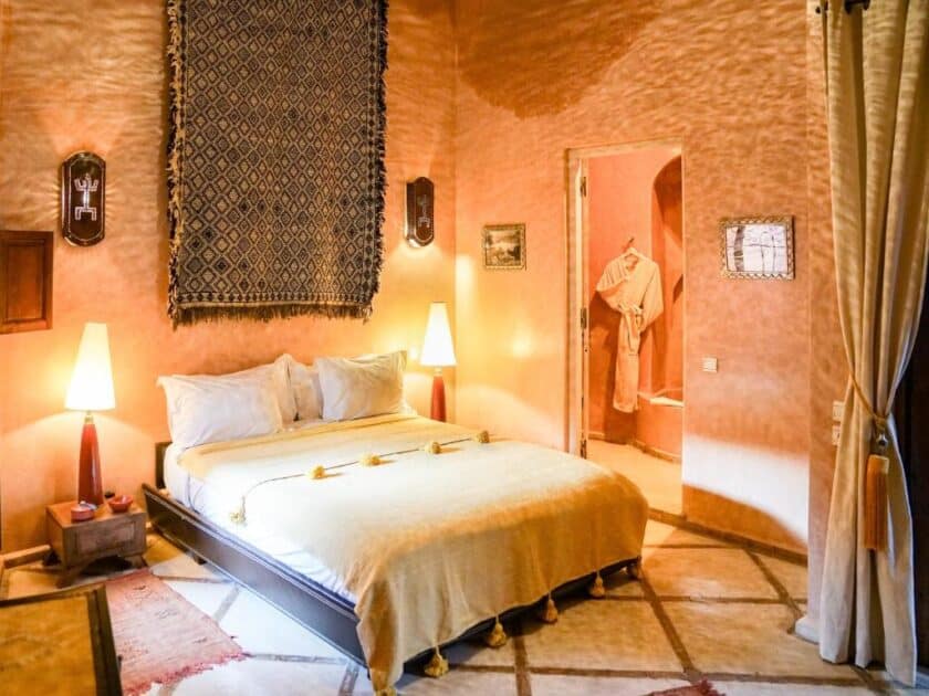 Riad Selouane kamer - mooiste riads in Marrakech