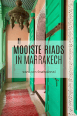 Mooiste riads in Marrakech
