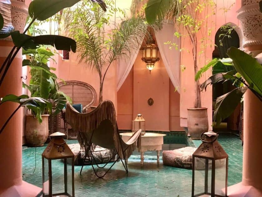 The Bohemian jungle binnenplaats