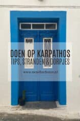 Tips doen op Karpathos