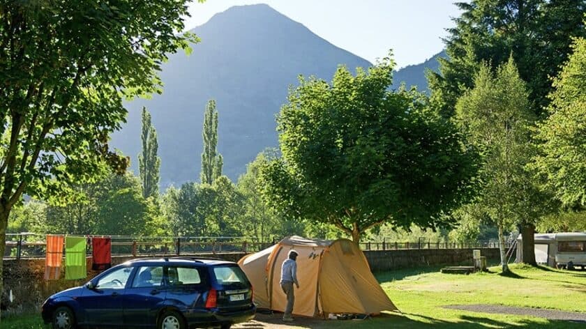 Camping Le Hounta kampeerplekken tent - kleine campings in de Pyreneeën