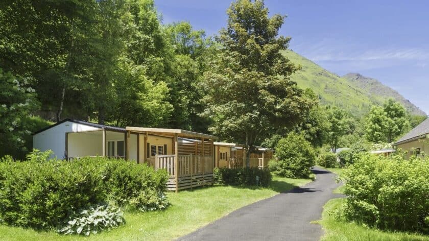 Camping Pyrénées Natura - chalet - kleine campings in de Pyreneeën