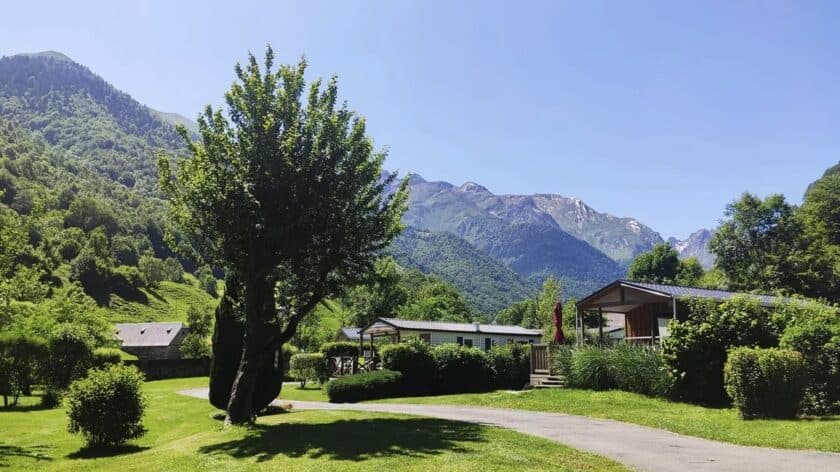 Camping Pyrénées Natura - ligging - kleine campings in de Pyreneeën in Frankrijk