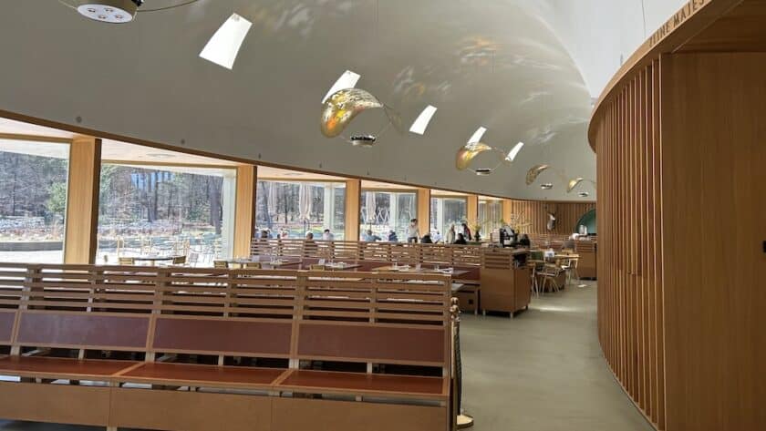 Het Nationale Park de Hoge Veluwe bezoekerscentrum Park Paviljoen restaurant