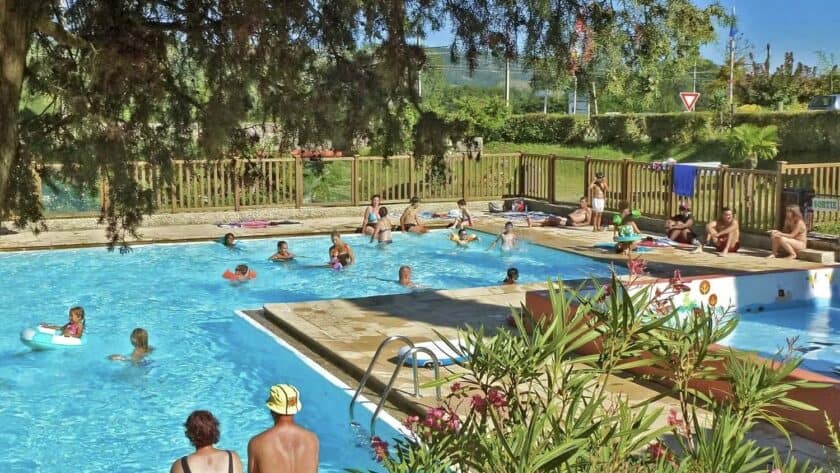 Camping Iserand Ardeche, zwembad