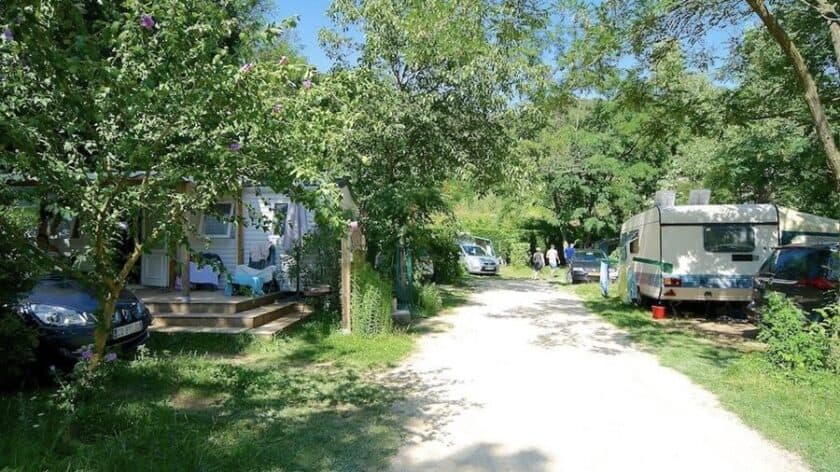 Camping Le Barutel Ardeche caravans