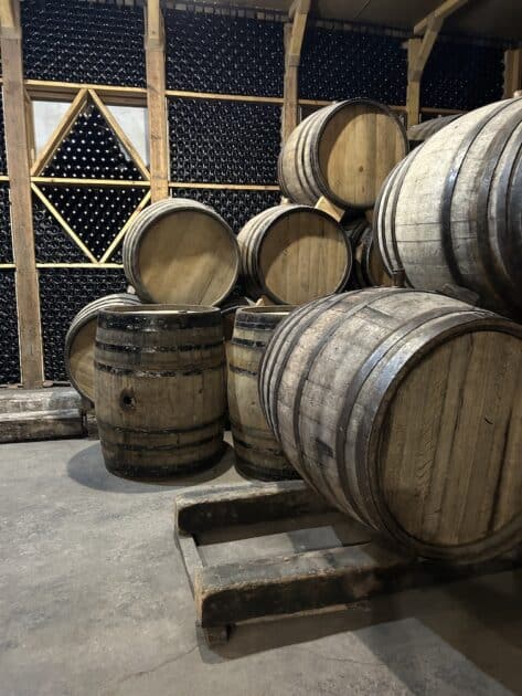 Armenië, wijndorp Areni Winery, wijnvaten