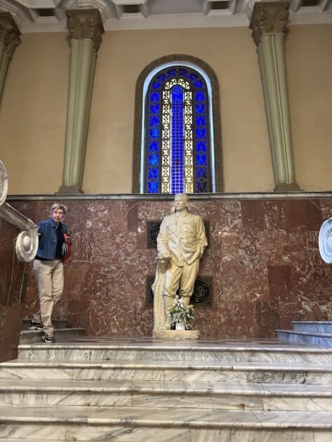 Georgie Gori Stalin museum beeld van Stalin