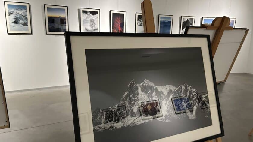 Svaneti Museum in Mestia, tentoonstelling foto's