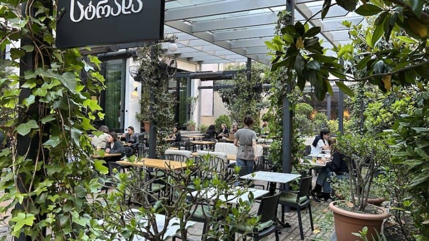 Georgië, Tbilisi, eettentje