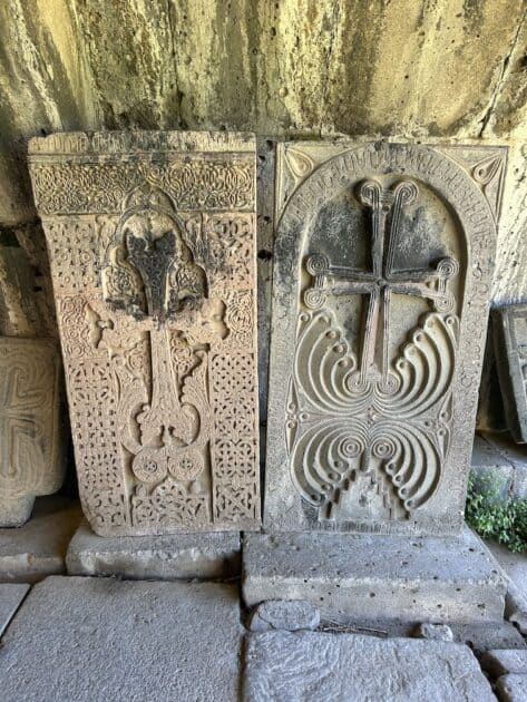 Armenië, Haghpat, Klooster van Haghpat, stenen