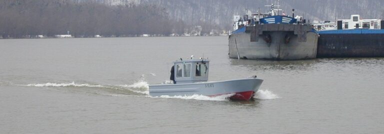 oeswag fischerboot traun fahrt