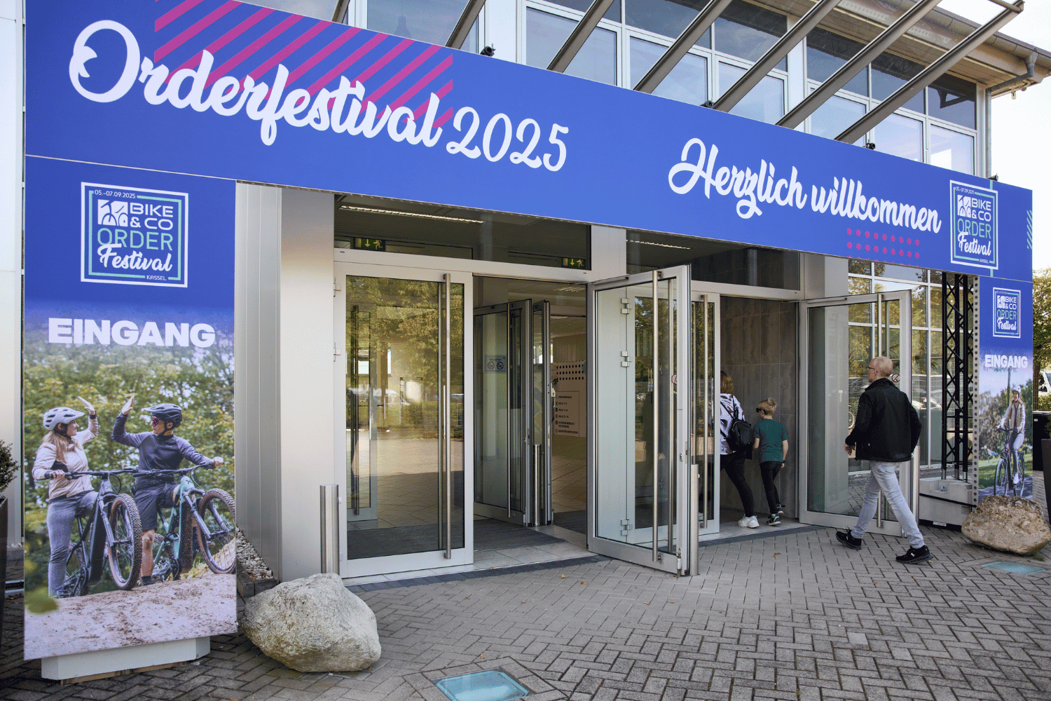 Eingang zum Orderfestival