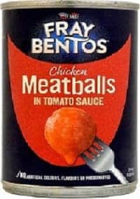 All Natural Italian-Style Chicken Meatballs – In Tomato Sauce 380G X 3 Pack