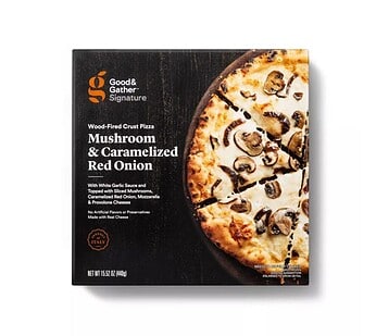Signature Wood-Fired Mushroom and Caramelized Red Onion Frozen Pizza