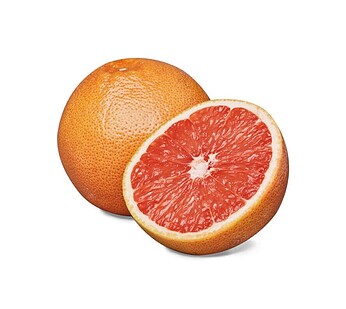 Texas Rio Red Grapefruit, Certified Organic, 4 Pcs