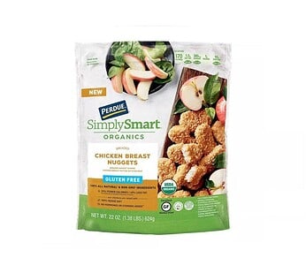 Perdue Simply Smart Organics Gluten Free Breaded Chicken Breast Nuggets