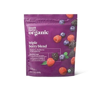 Organic Frozen Triple Berry Blend