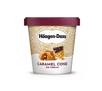 Haagen-Dazs Caramel Cone Ice Cream