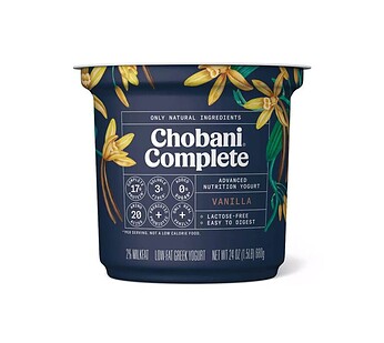 Chobani Complete Vanilla Greek Yogurt