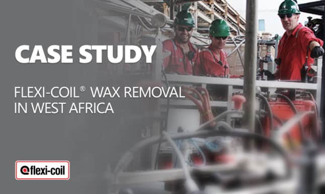 Flexi-Coil wax removal intervention