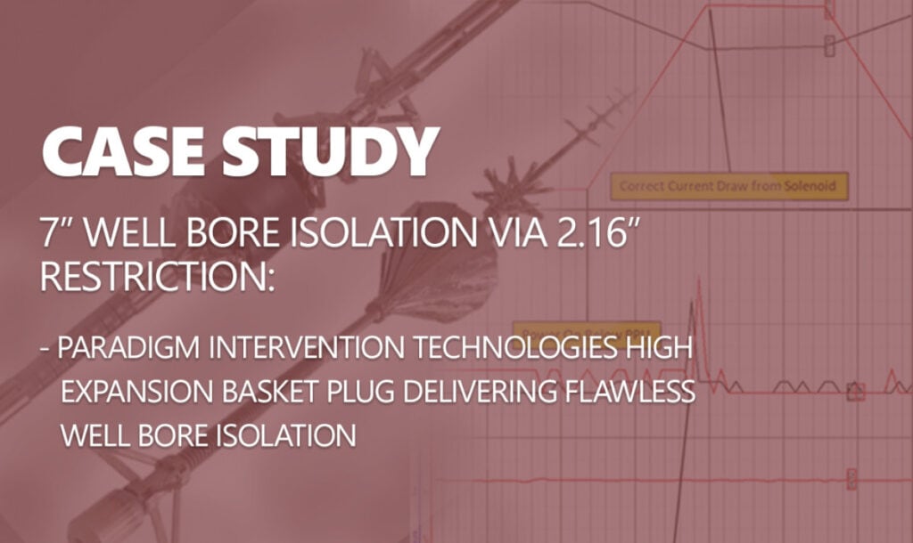 Wellbore isolation intervention case study