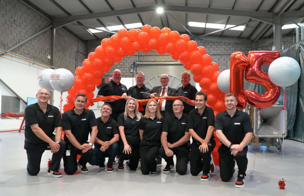 Paradigm ParaDyce facility opening and team event