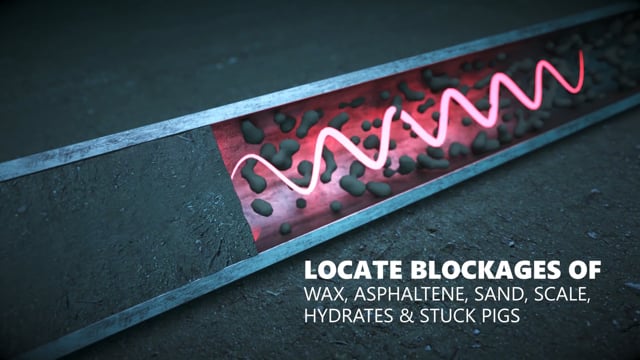 Find-Block technology for accurate pipeline blockage location