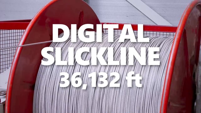 World's longest digital slickline well intervention technology