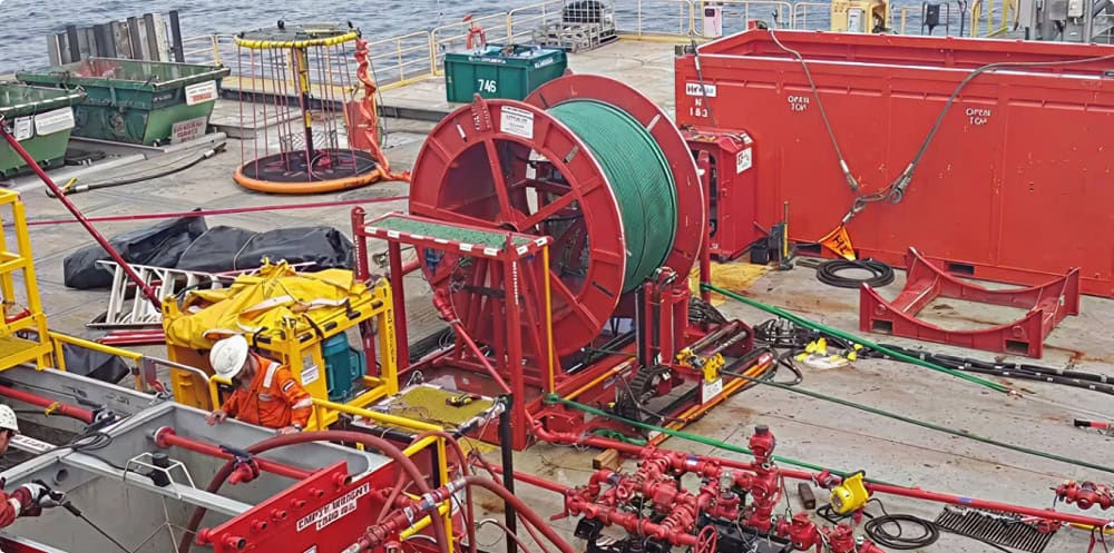e-Winch deployment system for offshore well intervention operations