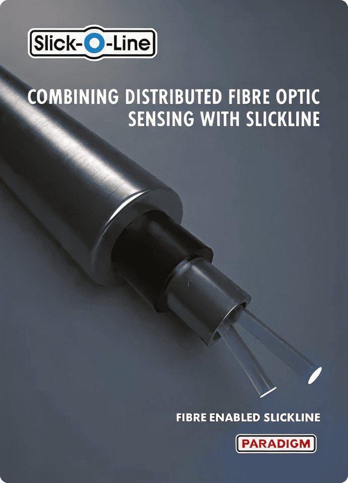 Distributed fibre optic sensing technology with slickline