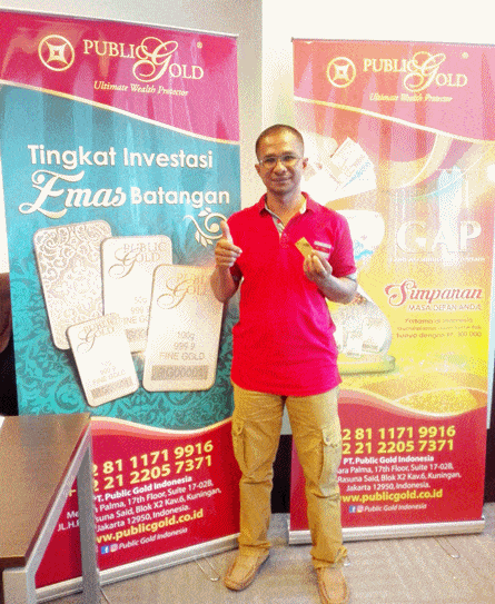 Investasi Emas Batangan Public Gold Indonesia