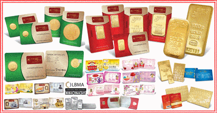 Produk Emas Batangan Malaysia