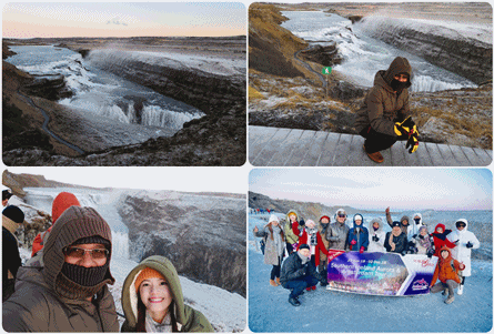 Gullfoss waterfall Iceland
