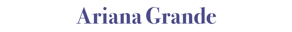 ariana grande fragrances logo