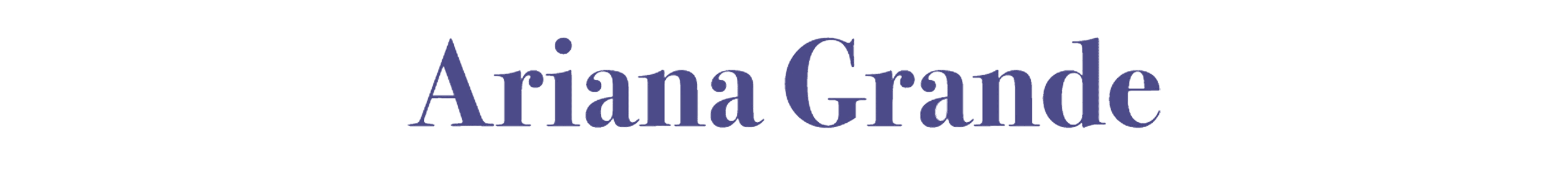 ariana grande fragrances logo