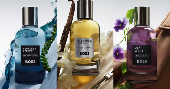 BOSS The Collection Introduces Three New Fragrances: Exhilarating Vanilla, Fearless Pepper, and Wild Violet