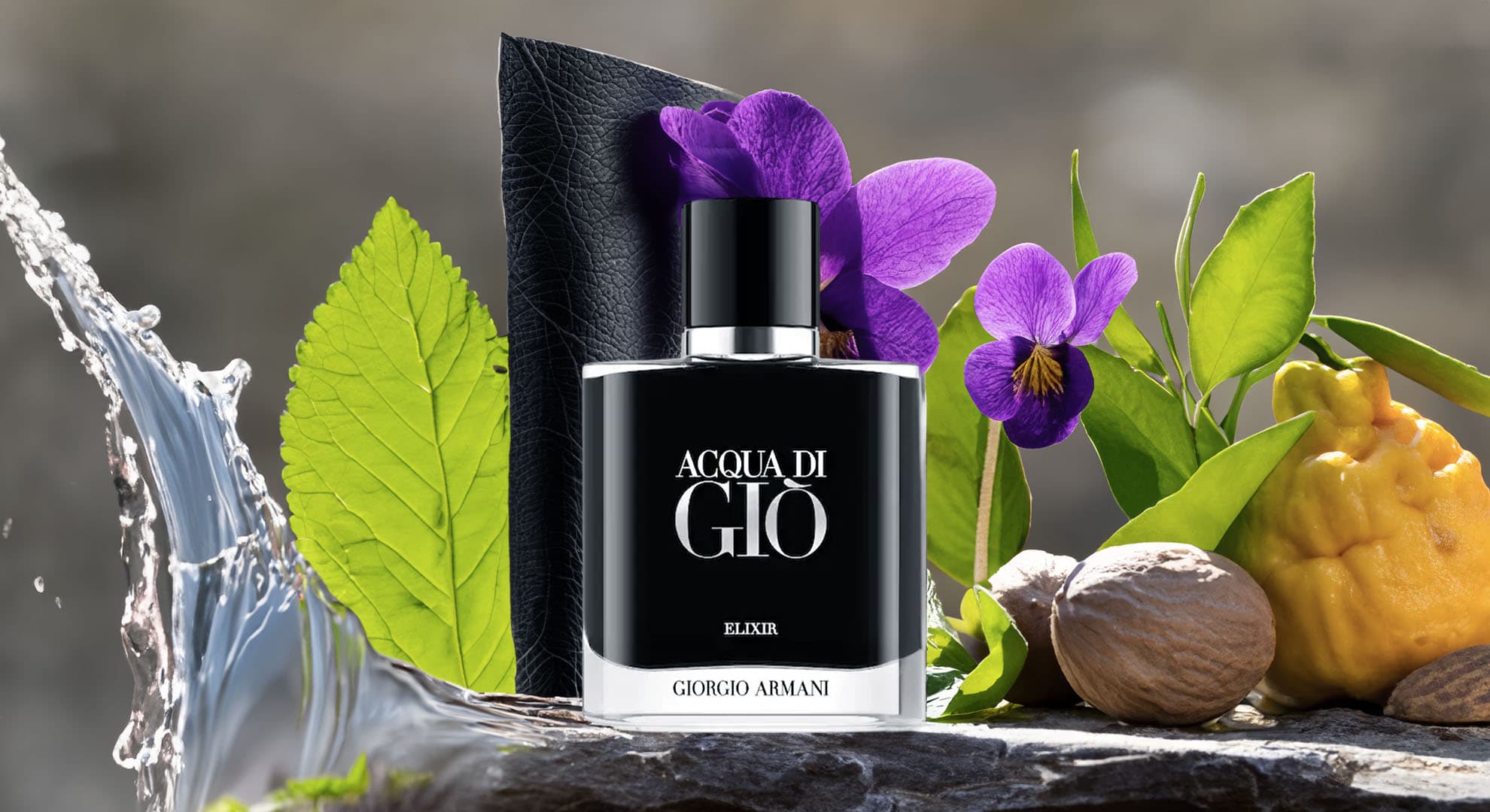 giorgio armani acqua di giò elixir: a new icon of woody aromatic elegance