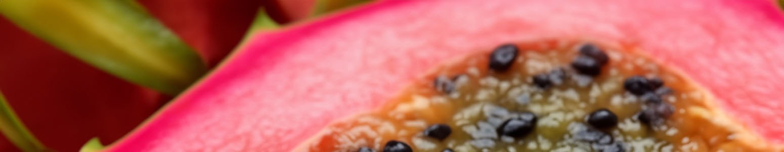 Pitaya fruit with white and red flesh – used as inspiration in modern perfume compositions