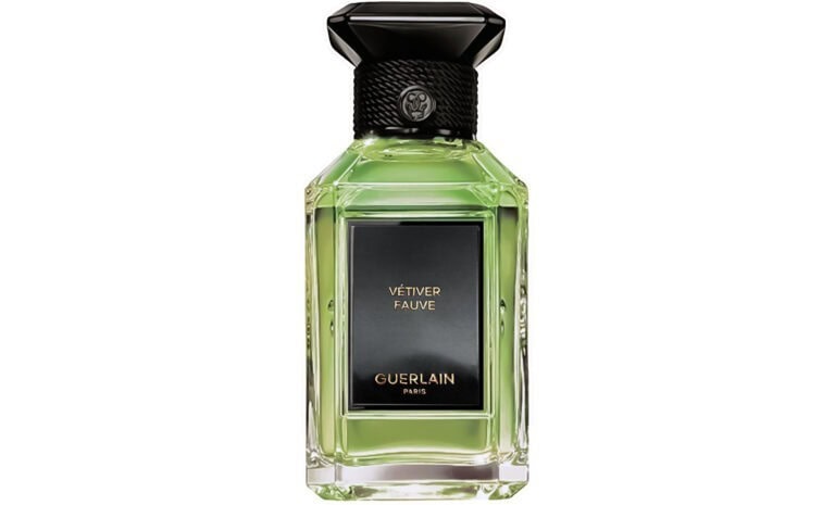 Guerlain Vétiver Fauve Eau de Parfum in jade green flacon from L’Art & La Matière
