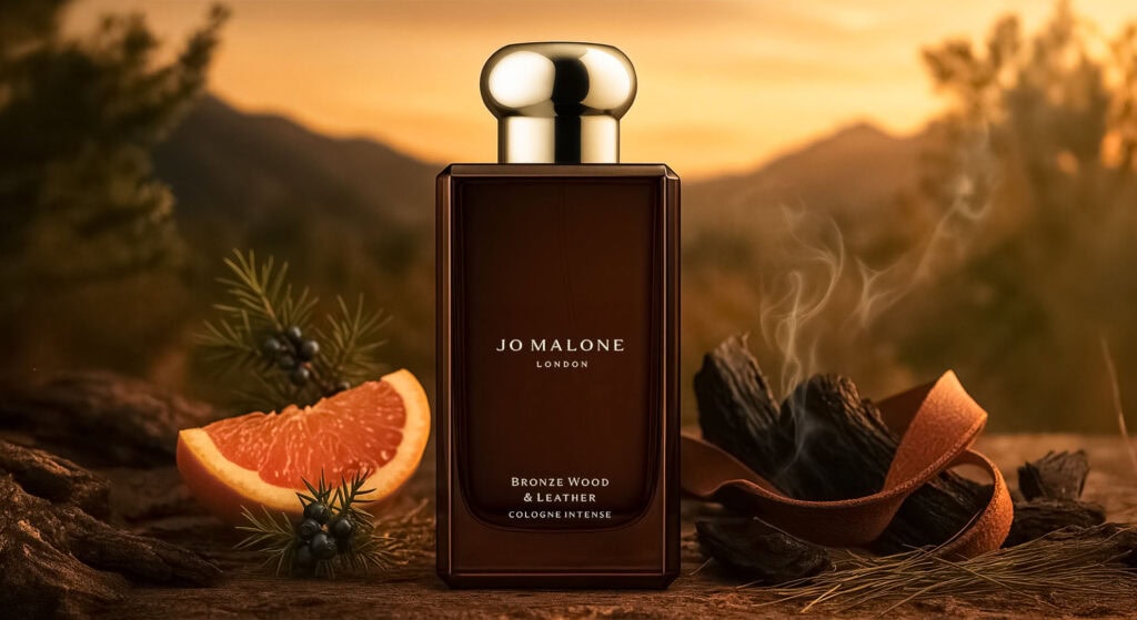 Jo Malone Bronze Wood & Leather Cologne Intense: A Journey Through Sultry Woods