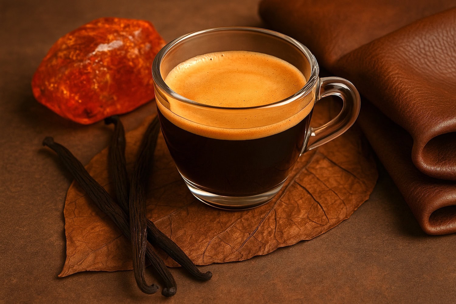 espresso and vanilla