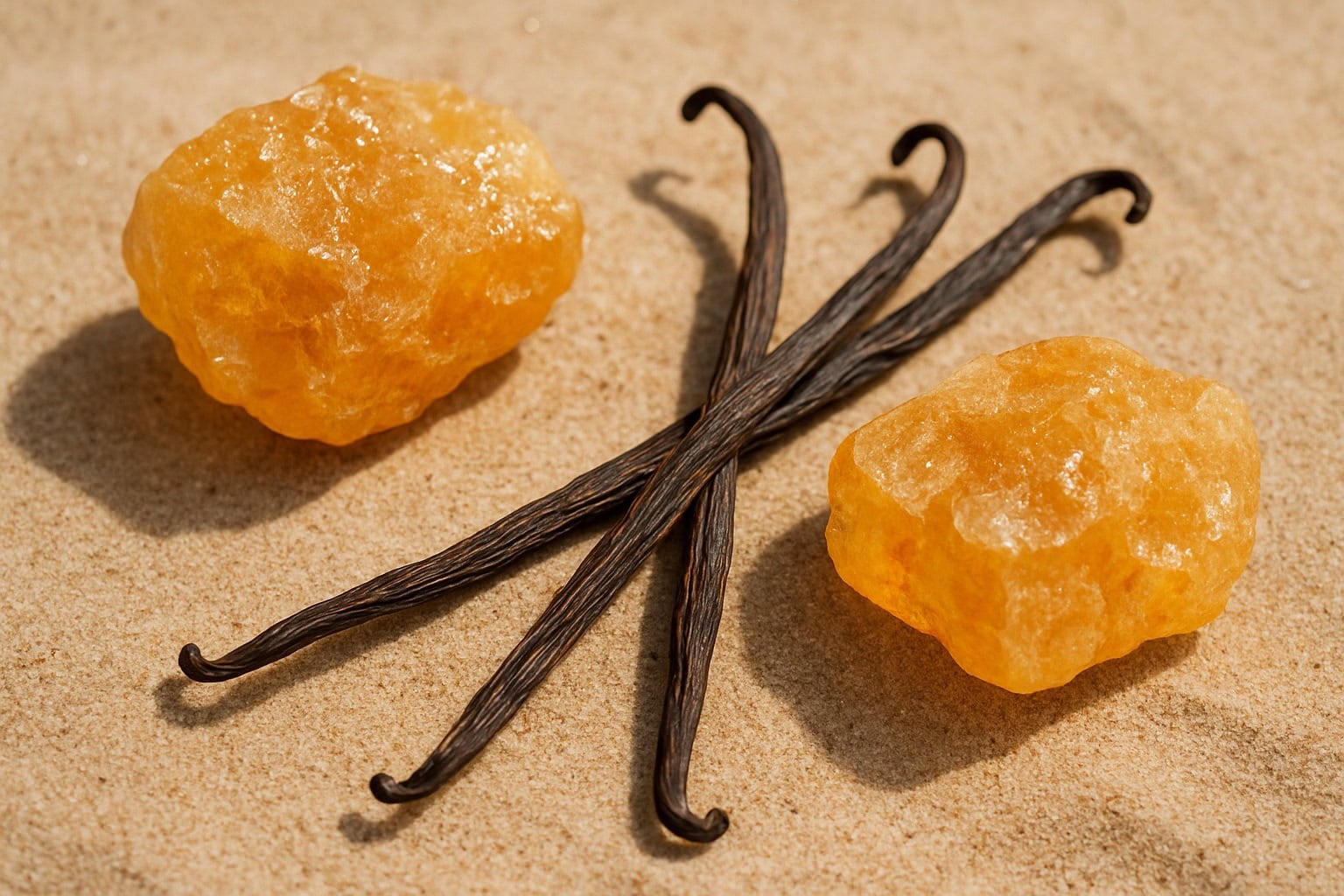 vanilla and ambergris