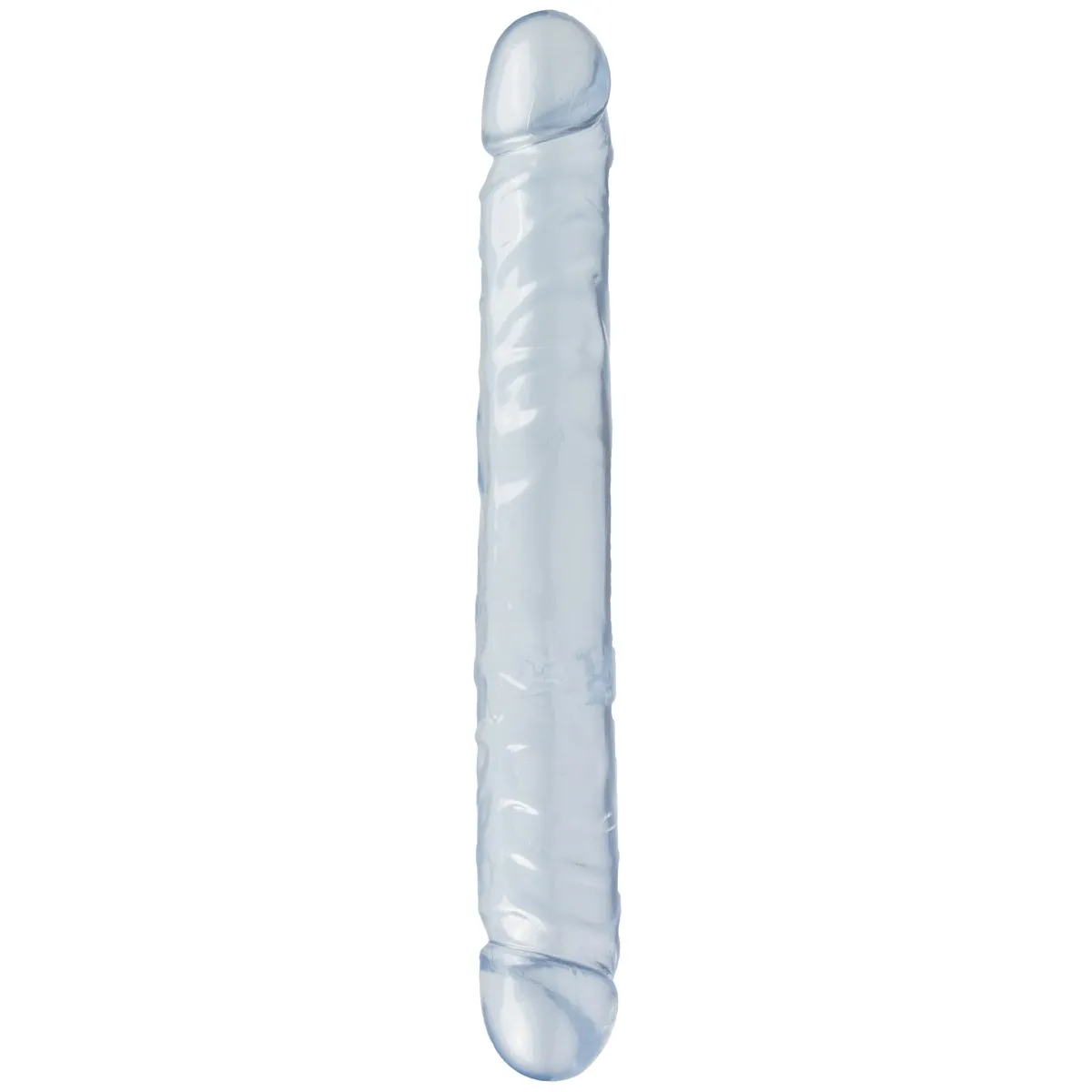 Dildo duplo jr 12 transparente