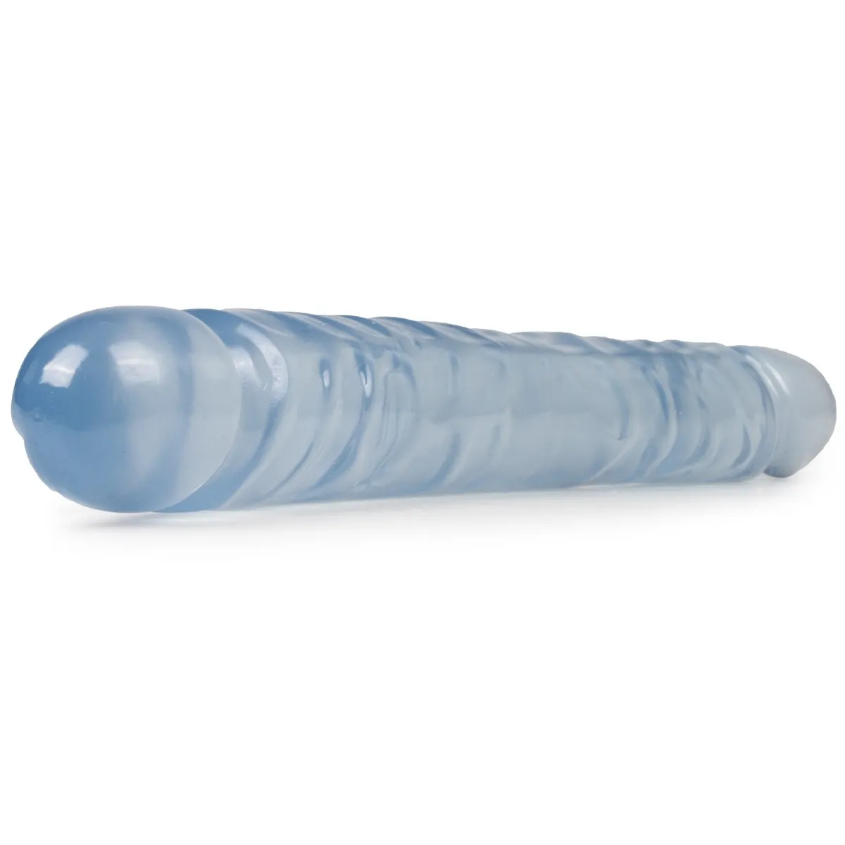 Dildo duplo jr 12 transparente